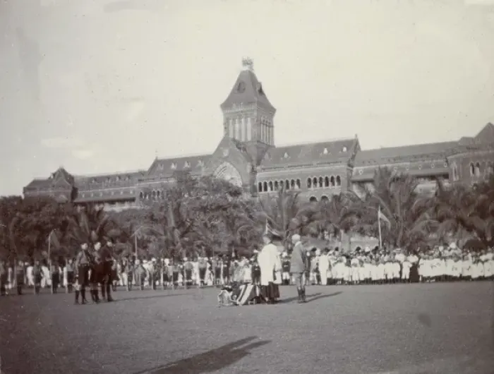 Framed Print : Presentation of Colours, No. 1 Scout Troop, Bombay, India Framed Print : Presentation of Colours, No. 1 Scout Troop, Bombay, India