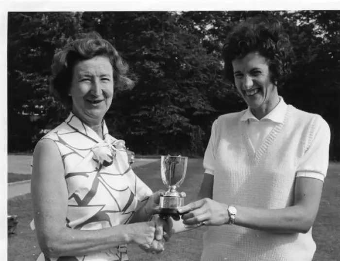 Framed Print : Presentation of cup to cricket team captain Framed Print : Presentation of cup to cricket team captain