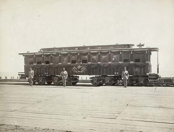 President Abraham Lincolns railroad funeral car