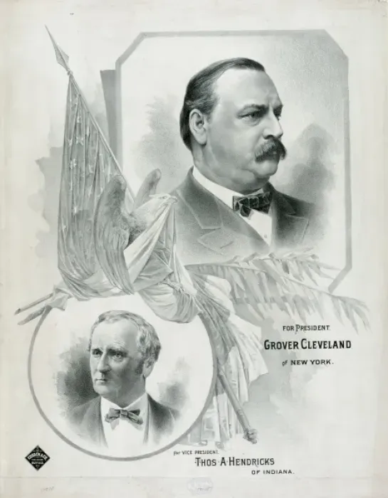 Framed Print : For president, Grover Cleveland of New York Framed Print : For president, Grover Cleveland of New York