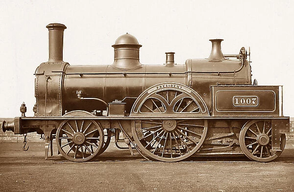 President steam locomotive, LNWR built in 1861