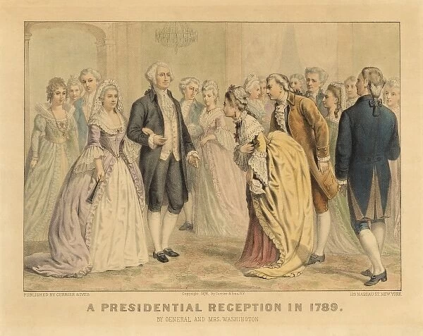 A Presidential Reception by George Washington