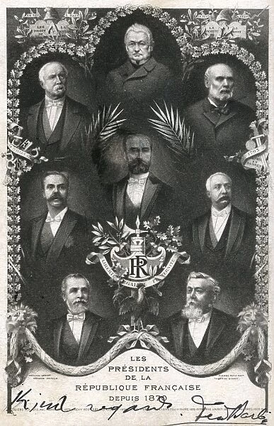 The Presidents of France between 1870 to 1906