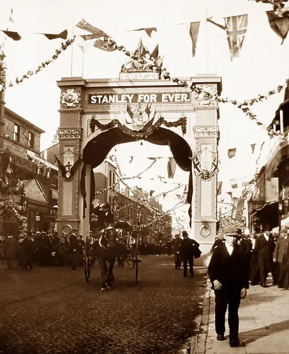 Framed Print : Preston Guild in 1902, Fishergate Framed Print : Preston Guild in 1902, Fishergate