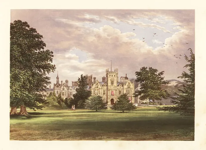 Framed Print : Preston Hall, Kent, England Framed Print : Preston Hall, Kent, England
