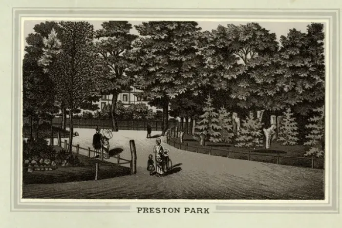 Framed Print : Preston Park, Brighton, Sussex Framed Print : Preston Park, Brighton, Sussex