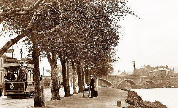 Preston Penwortham Bridge early 1900s