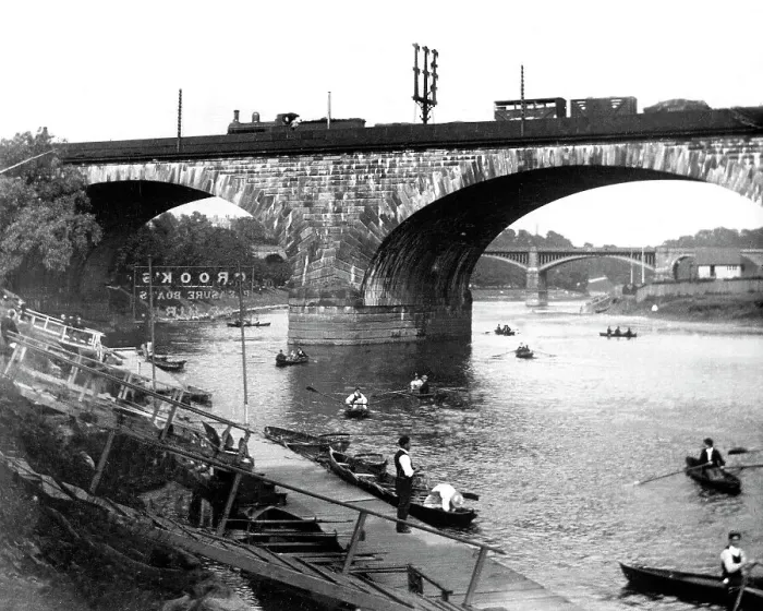 Framed Print : Preston River Ribble early 1900s Framed Print : Preston River Ribble early 1900s