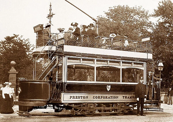 Preston Tram early 1900s