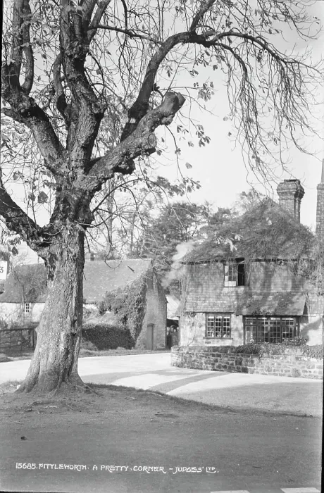 Framed Print : A Pretty Corner in Fittleworth Framed Print : A Pretty Corner in Fittleworth