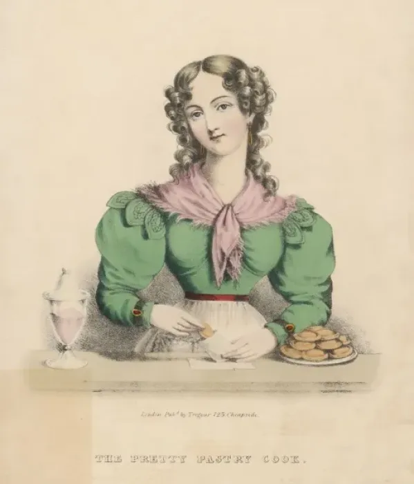 Framed Print : The Pretty Pastry Cook Framed Print : The Pretty Pastry Cook
