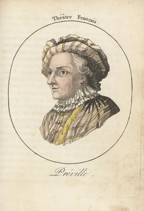 Framed Print : Preville, French comic actor, 1721-1799 Framed Print : Preville, French comic actor, 1721-1799