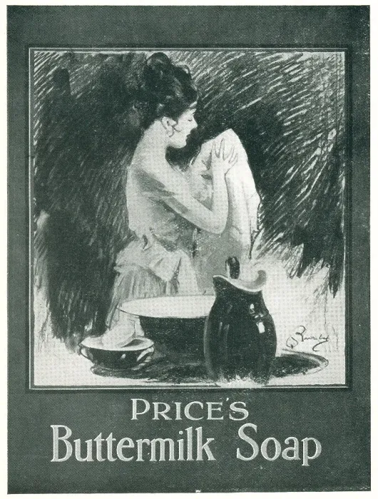 Framed Print : Price's Buttermilk Soap Advertisement Framed Print : Price's Buttermilk Soap Advertisement