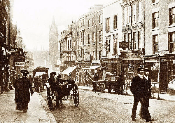 Pride Hill, Shrewsbury early 1900's