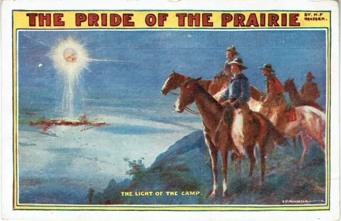 Framed Print : The Pride of the Prairie by H F Housden Framed Print : The Pride of the Prairie by H F Housden
