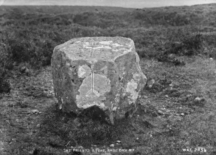 Framed Print : The Priests Stone, Knock-Dhu Mt Framed Print : The Priests Stone, Knock-Dhu Mt
