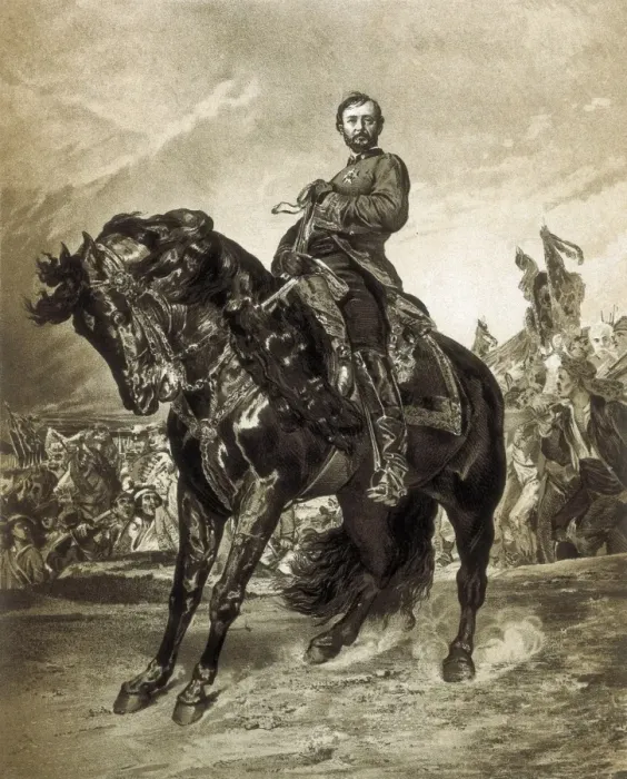 Framed Print : PRIM I PRATS, Joan (1814-1870). Spanish general Framed Print : PRIM I PRATS, Joan (1814-1870). Spanish general