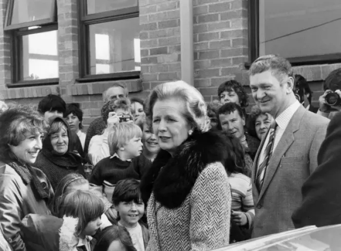 Framed Print : Prime Minister Margaret Thatcher - Marazion Community Centre Framed Print : Prime Minister Margaret Thatcher - Marazion Community Centre
