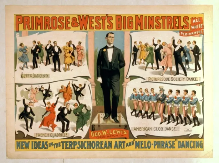 Framed Print : Primrose & Wests Big Minstrels all white performers Primros Framed Print : Primrose & Wests Big Minstrels all white performers Primros