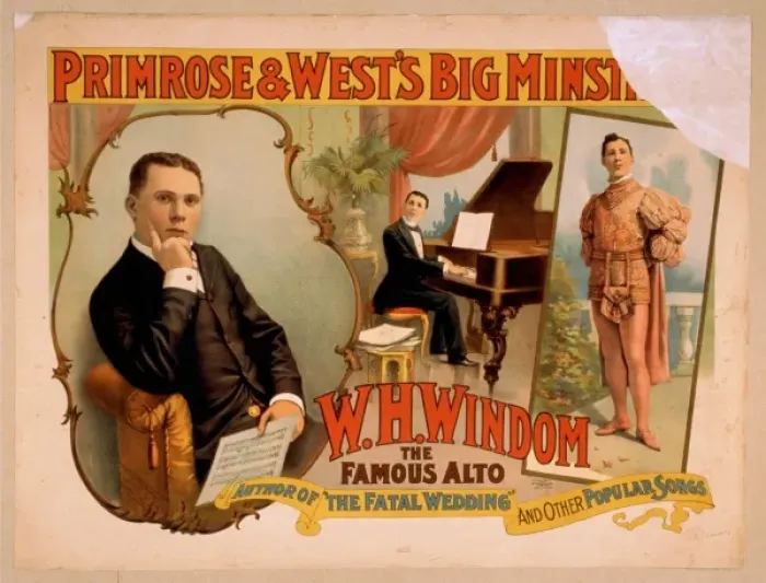Framed Print : Primrose & Wests Big Minstrels Primrose & Wests Big Minstr Framed Print : Primrose & Wests Big Minstrels Primrose & Wests Big Minstr
