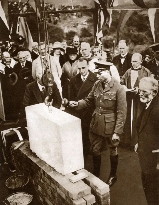 Framed Print : Prince Albert lays foundation stone - Nautical School Framed Print : Prince Albert lays foundation stone - Nautical School