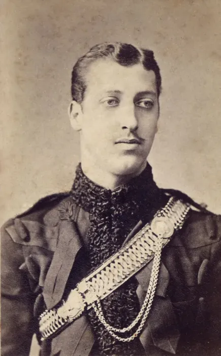 Framed Print : Prince Albert Victor, Duke of Clarence and Avondale (1864-1892), eldest son and heir of Edward, Prince of Wales and Alexandra, Princess of Wales pictured dressed in the uniform of the Hussar's Framed Print : Prince Albert Victor, Duke of Clarence and Avondale (1864-1892), eldest son and heir of Edward, Prince of Wales and Alexandra, Princess of Wales pictured dressed in the uniform of the Hussar's