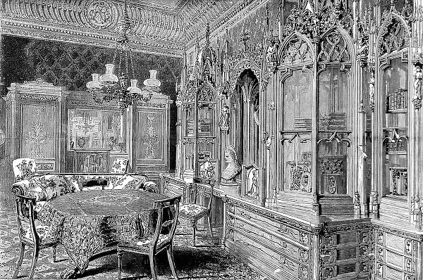 Prince Alberts Music Room, Buckingham Palace, 1887