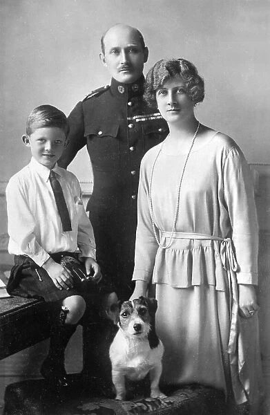Prince Arthur of Connaught with his family