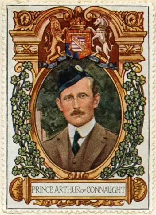 Framed Print : Prince Arthur of Connaught / Stamp Framed Print : Prince Arthur of Connaught / Stamp