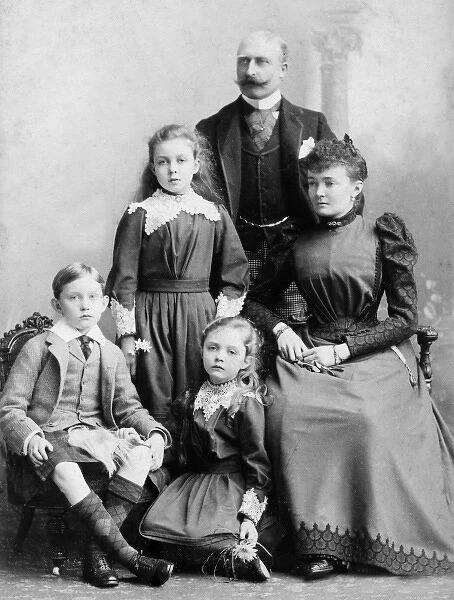 Prince Arthur, Duke of Connaught with family
