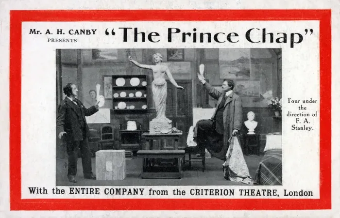Framed Print : The Prince Chap, from Criterion Theatre, London Framed Print : The Prince Chap, from Criterion Theatre, London
