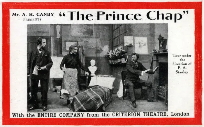 Framed Print : The Prince Chap, from Criterion Theatre, London Framed Print : The Prince Chap, from Criterion Theatre, London