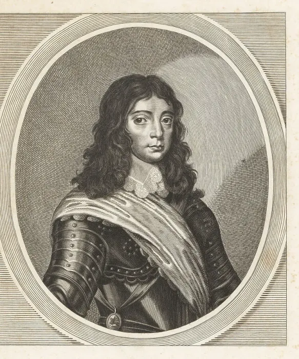 Framed Print : Prince Charles, later Charles II of England, in armour Framed Print : Prince Charles, later Charles II of England, in armour
