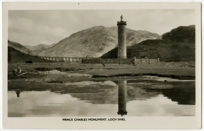 Framed Print : The Prince Charles Monument, Loch Shiel, Scotland Framed Print : The Prince Charles Monument, Loch Shiel, Scotland