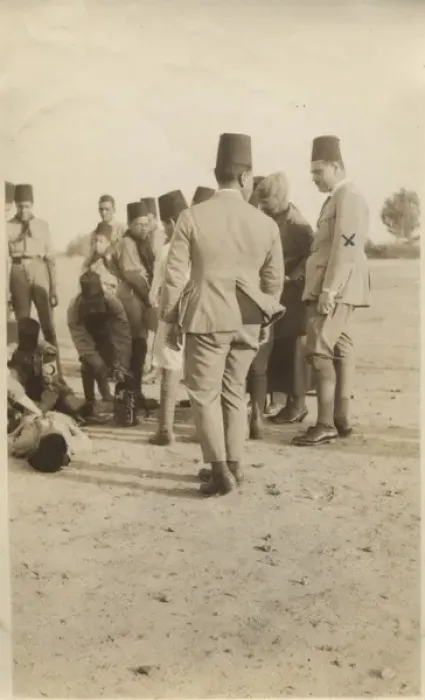 Framed Print : Prince Daoud watching boy scouts, Cairo, Egypt Framed Print : Prince Daoud watching boy scouts, Cairo, Egypt