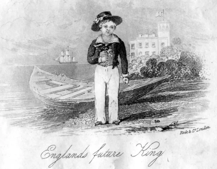 Framed Print : Prince Edward as a boy in a sailor suit Framed Print : Prince Edward as a boy in a sailor suit