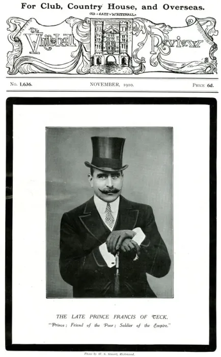 Framed Print : Prince Francis of Teck Framed Print : Prince Francis of Teck