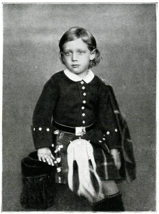 Framed Print : Prince George in Highland attire Framed Print : Prince George in Highland attire