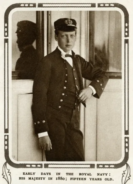 Framed Print : Prince George in Royal Navy uniform Framed Print : Prince George in Royal Navy uniform