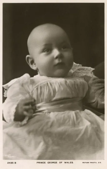 Framed Print : Prince George of Wales as a baby, later Duke of Kent Framed Print : Prince George of Wales as a baby, later Duke of Kent