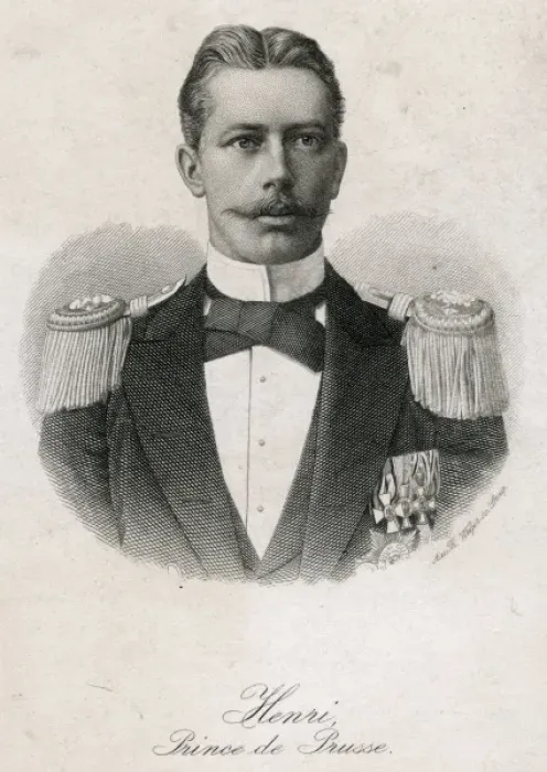 Framed Print : Prince Heinrich (Henry) of Prussia (1862-1929) Framed Print : Prince Heinrich (Henry) of Prussia (1862-1929)