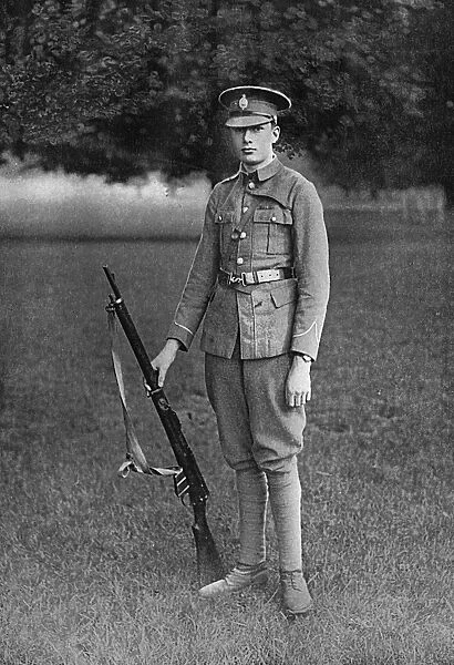 Prince Henry as a private at Eton OTC, WWI