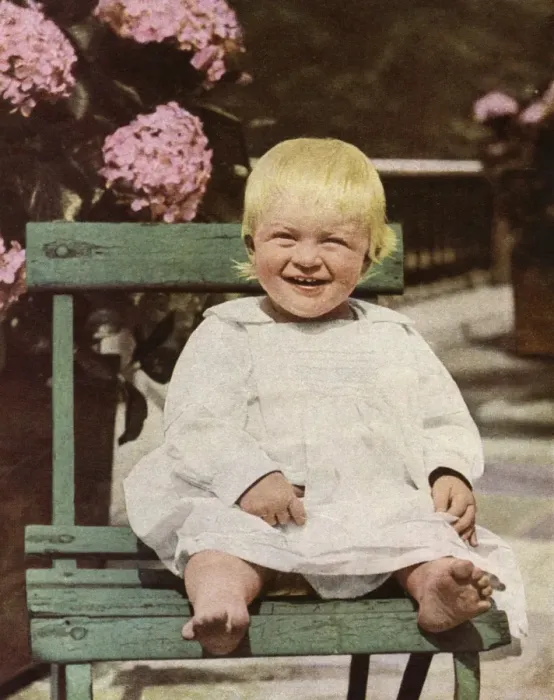 Framed Print : Prince Philip, Duke of Edinburgh as a baby Framed Print : Prince Philip, Duke of Edinburgh as a baby