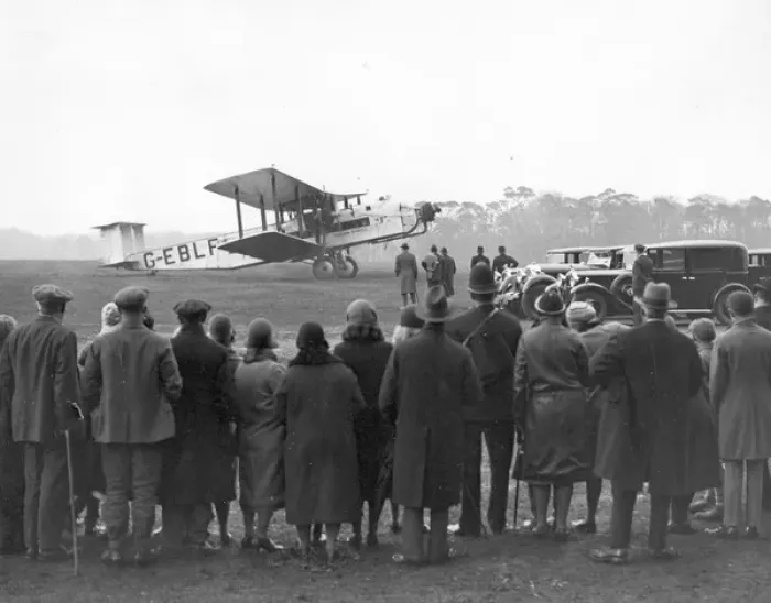 Framed Print : The Prince of Wales and Duke of Kent in Armstrong Whitworth Framed Print : The Prince of Wales and Duke of Kent in Armstrong Whitworth
