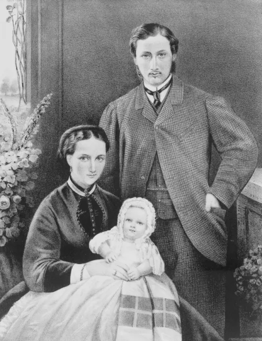 Framed Print : The Prince of Wales and family Framed Print : The Prince of Wales and family
