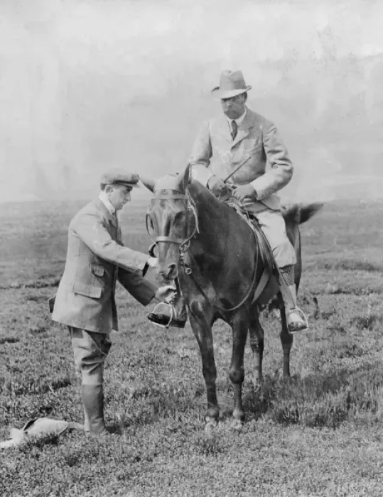 Framed Print : Prince of Wales (George V) at Bolton Abbey Framed Print : Prince of Wales (George V) at Bolton Abbey