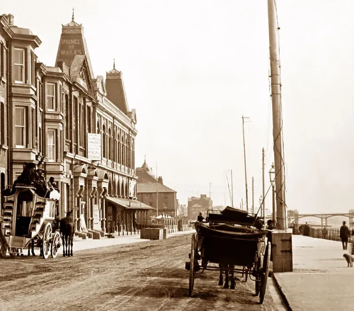 Framed Print : Prince of Wales Hotel, Blackpool Framed Print : Prince of Wales Hotel, Blackpool