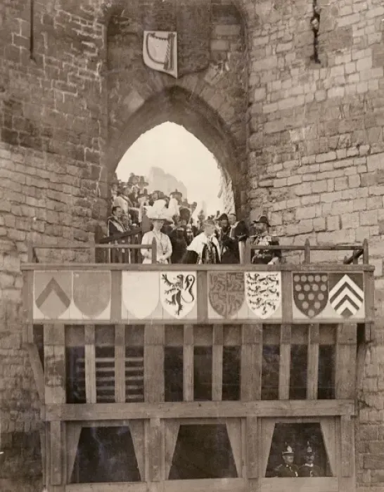 Framed Print : Prince of Wales investiture, Caernarvon Framed Print : Prince of Wales investiture, Caernarvon