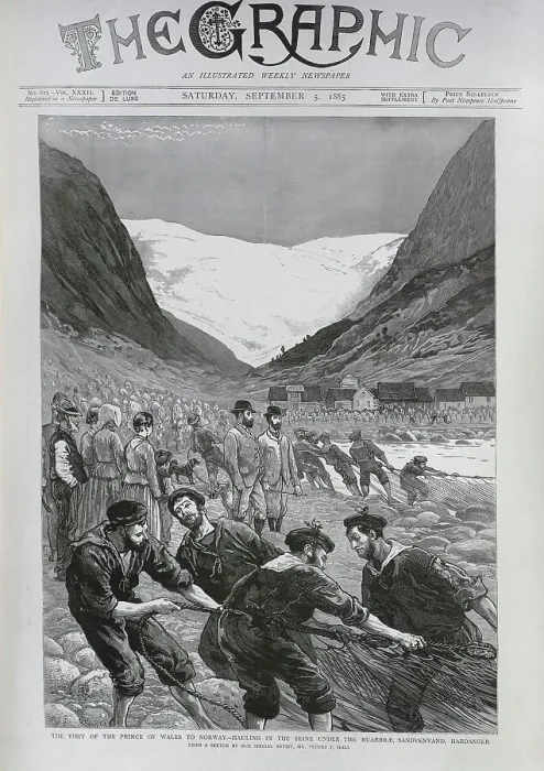 Framed Print : Prince of Wales visit to Norway Framed Print : Prince of Wales visit to Norway