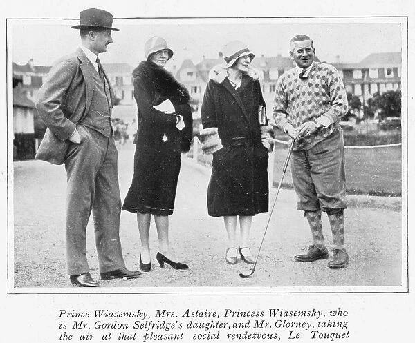 Prince Wiasemsky, Mrs Astaire, Princess Wiasemsky